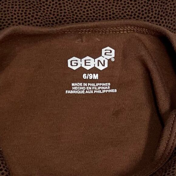 Gen2 North Carolina Tar Heels Football Bodysuit Boys Size 6/9 Months - Picture 3 of 5